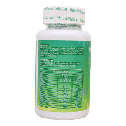Vision Nutrients 30 Cápsulas (NATURAL WISDOM)