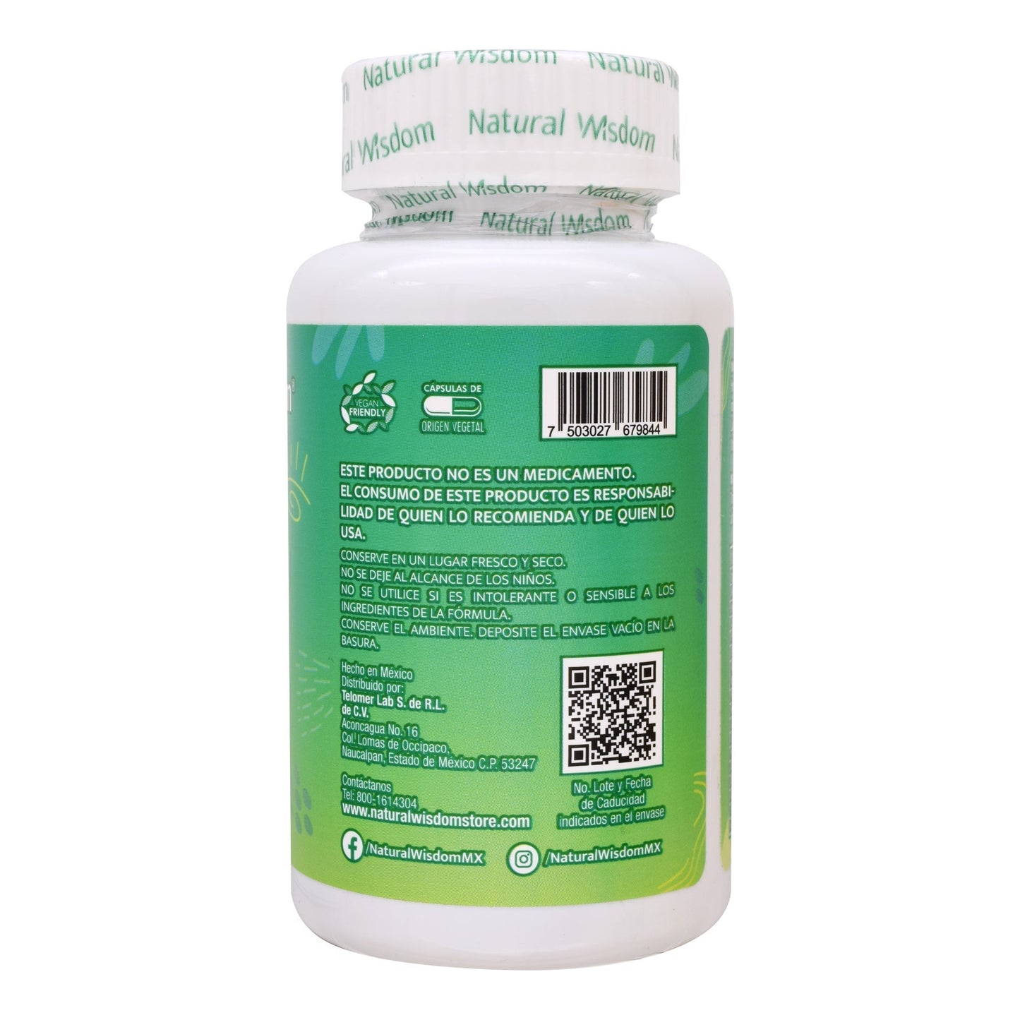 Vision Nutrients 30 Cápsulas (NATURAL WISDOM)
