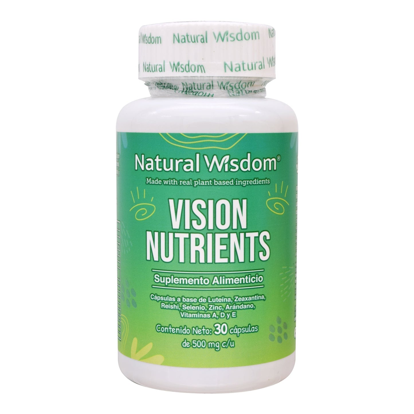 Vision Nutrients 30 Cápsulas (NATURAL WISDOM)