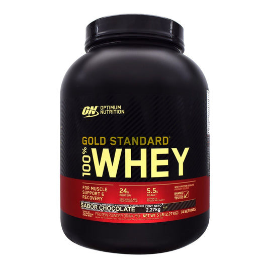 On 100% Whey Gold Std Double Chocolate 5 Lb (OPTIMUM NUTRITION)