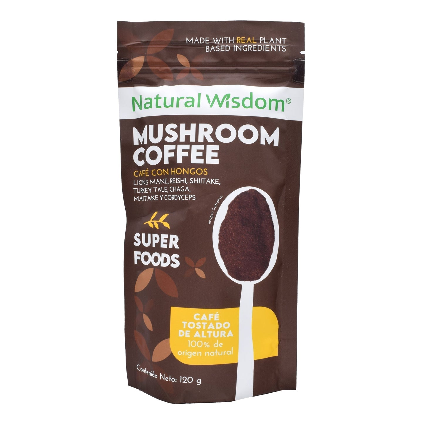 Mushroom Coffee120 G (NATURAL WISDOM)
