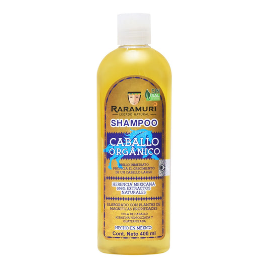 Shampoo Caballo Organico 400 Mililitros (RARAMURI)