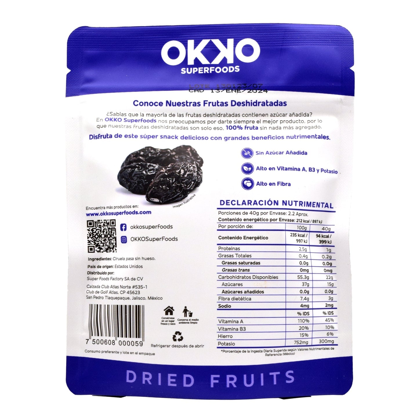 Ciruela 90 G (OKKO)