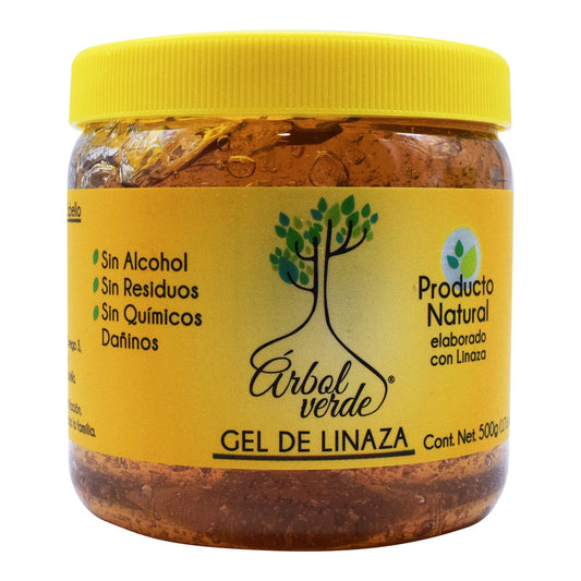 Gel Capilar De Linaza 500 G (ARBOL VERDE)