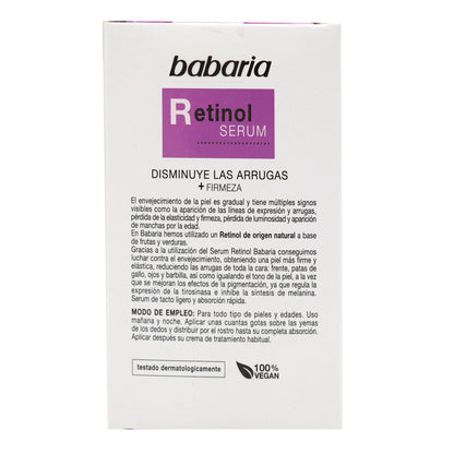 Serum Retinol 30 Mililitros (BABARIA)