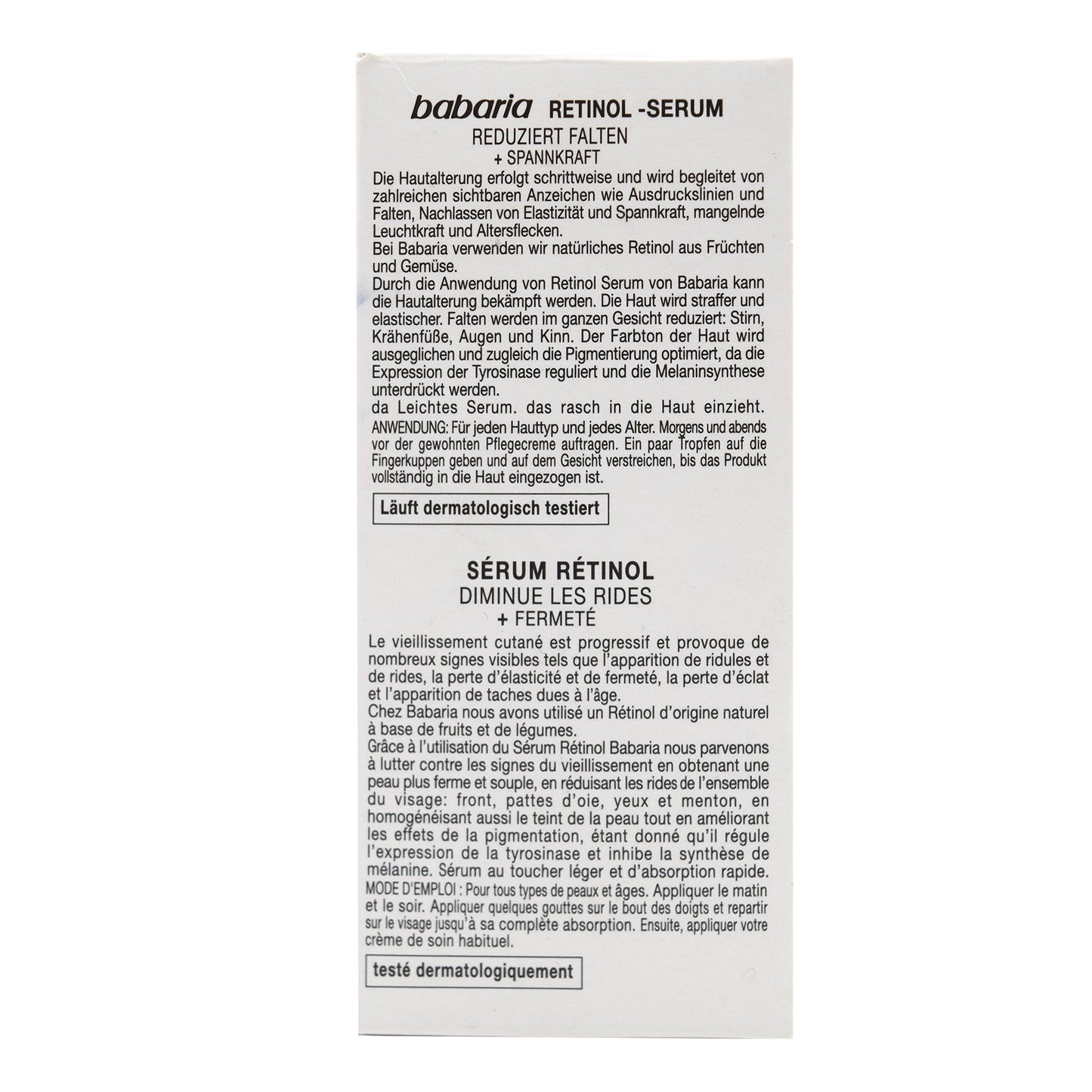 Serum Retinol 30 Mililitros (BABARIA)