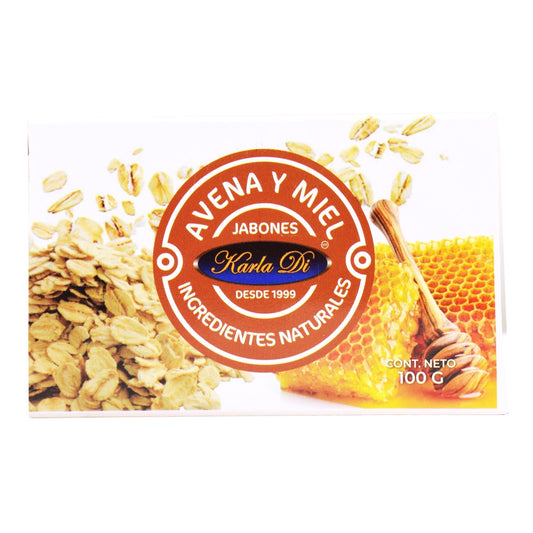 Jabon De Avena Miel De Abeja 100 G (KARLA DI)