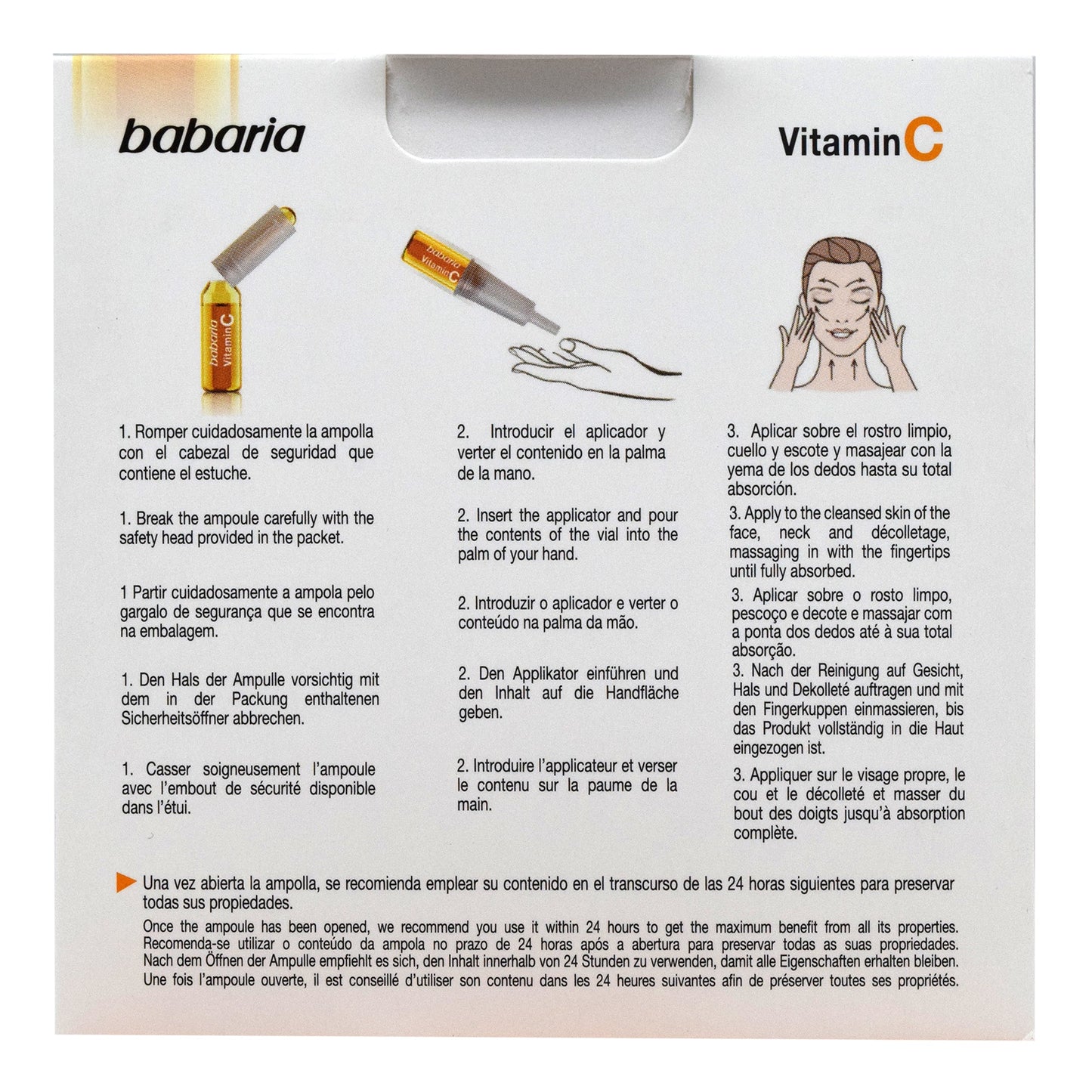 Vitamina C En Apolleta 5 Pzas (BABARIA)
