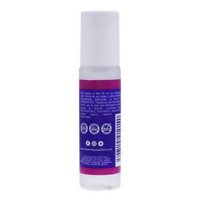 Aromatizante En Roll On Lavanda 10 Mililitros (VIDA VERDE Y E.)