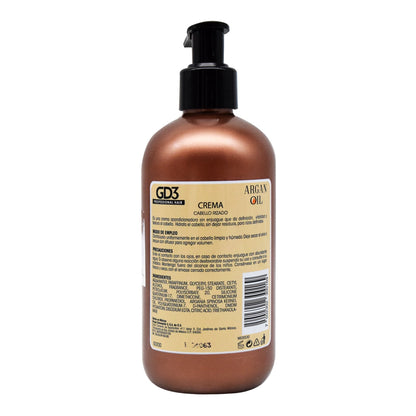 Crema Para Peinar Rizos Aceite De Argan 290 Mililitros (GD3)