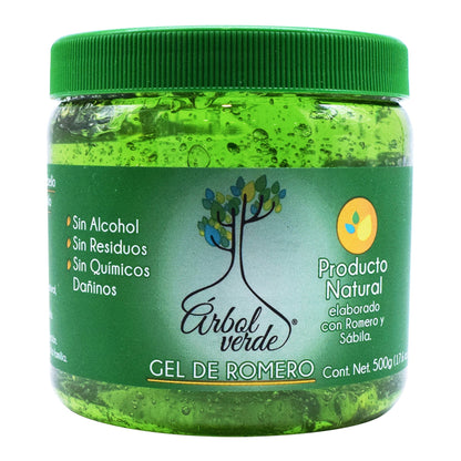 Gel Capilar De Romero 500 G (ARBOL VERDE)