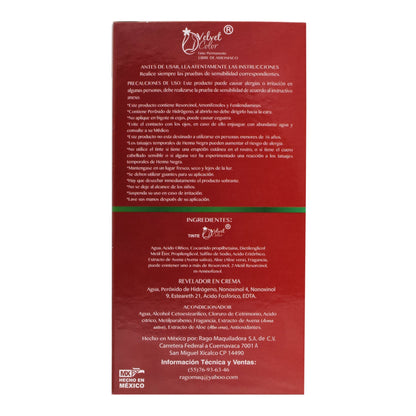 Tinte Rubio Extra Claro 150 Mililitros (VELVET COLOR)