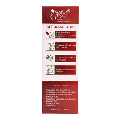 Tinte Rubio Extra Claro 150 Mililitros (VELVET COLOR)