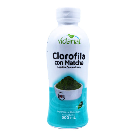 Clorofila Con Matcha 500 Mililitros (VIDANAT/VITAMINAS)