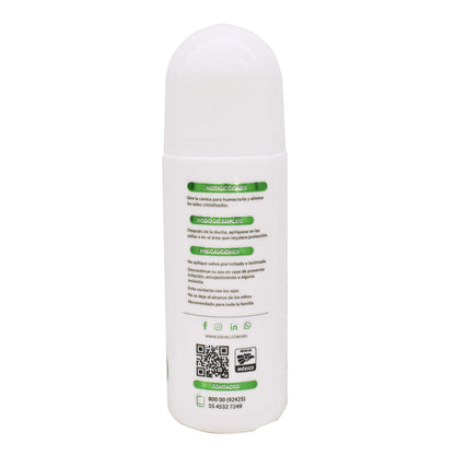 Desodorante Cristal Roll On Unisex 90Mililitros (ZAHAL)