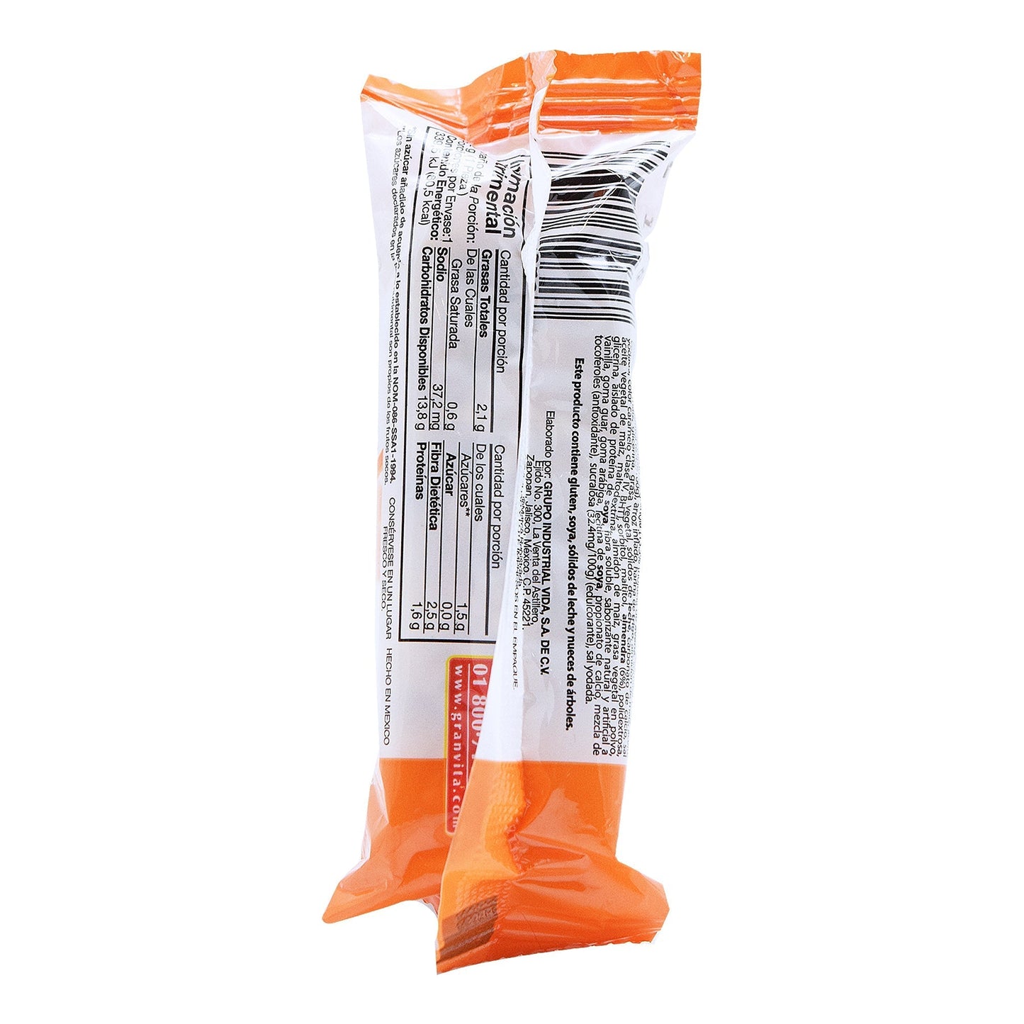 Barra De Cereal Sab Vainilla 22 G (Paquete 6) (GRANVITA)