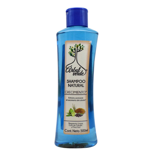 Shampoo Crecimiento 500 Mililitros (ARBOL VERDE)