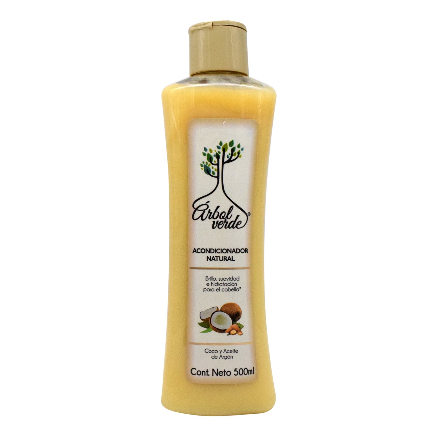 Acondicionador Coco Y Aceite De Argan 500 Mililitros (ARBOL VERDE)