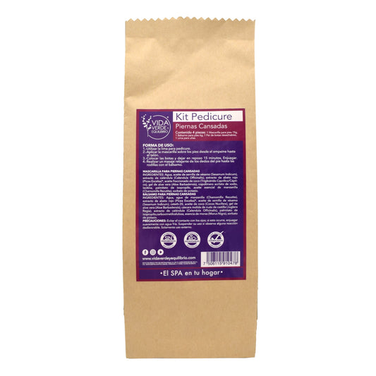 Kit Pedicure Piernas Cansadas 1 Aplicacion (VIDA VERDE Y E.)