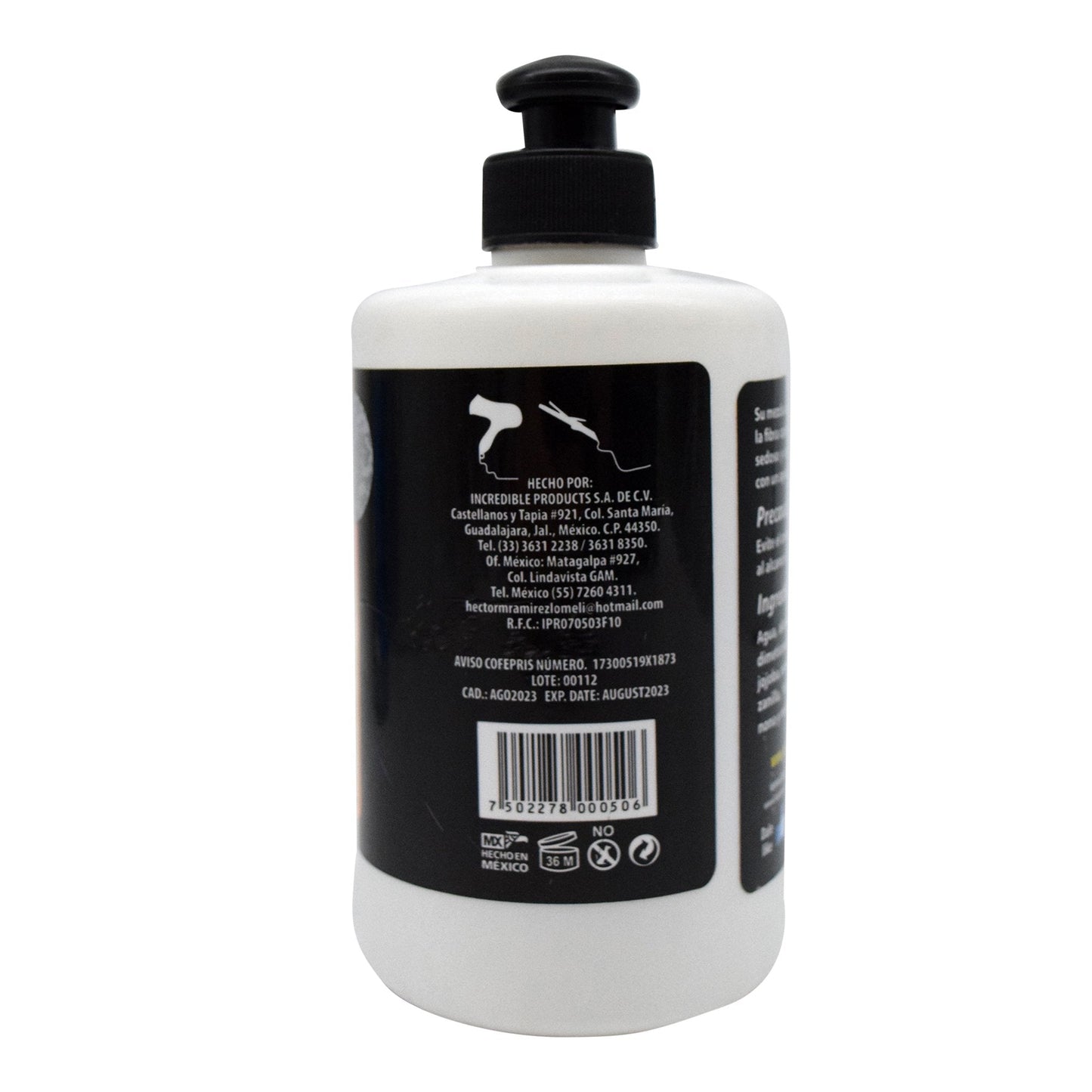 Crema Para Peinar Cola De Caballo 250 Mililitros (INCREDIBLE PRODUCTS)