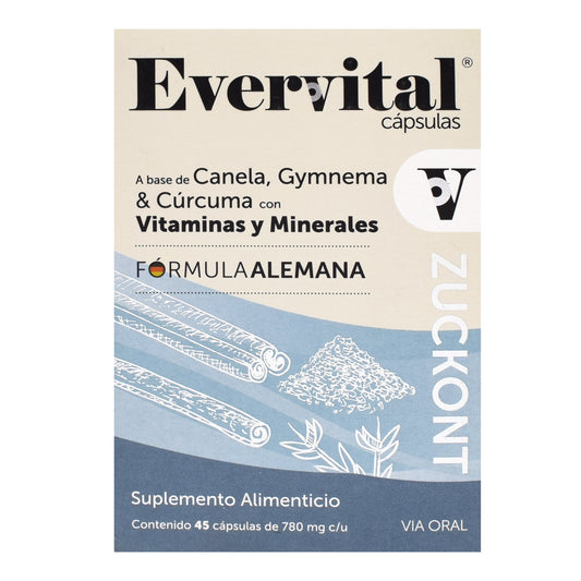 Evervital Zuckont 45 Cápsulas (EVERVITAL)