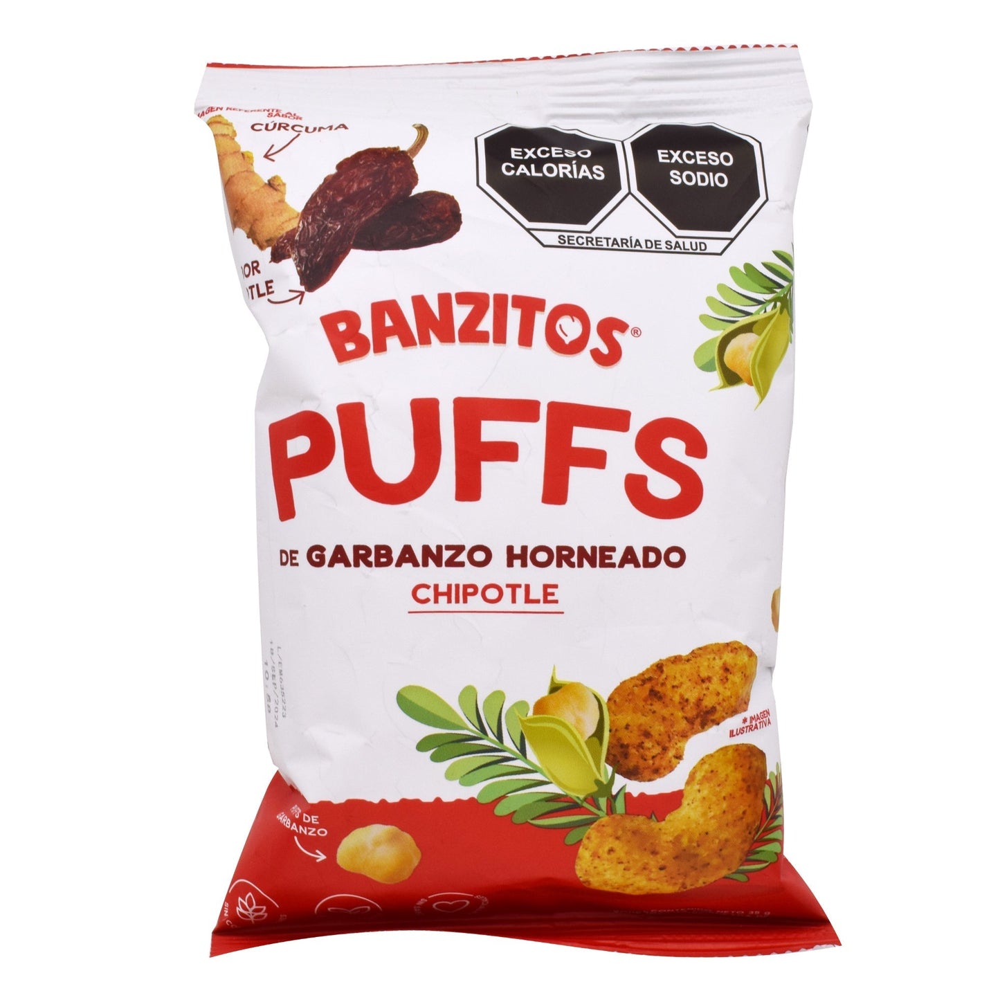 Puffs Garbanzo Chipotle 35 G (BANZITOS)