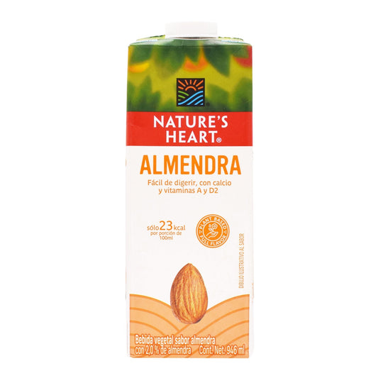 Bebida De Almendra 946 Mililitros (NATURES HEART)