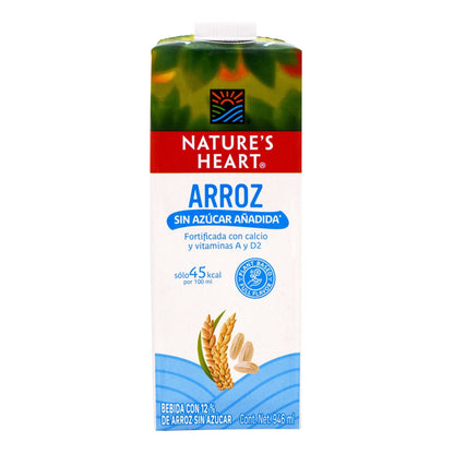 Bebida De Arroz  946 Mililitros (NATURES HEART)