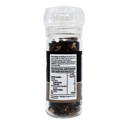 Sazonador De Pimienta Con Sal Rosa Del Himalaya 80 G (WHITE SEA)