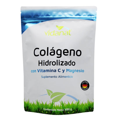 Colágeno Hidrolizado con Vitamina C y Magnesio 300 g