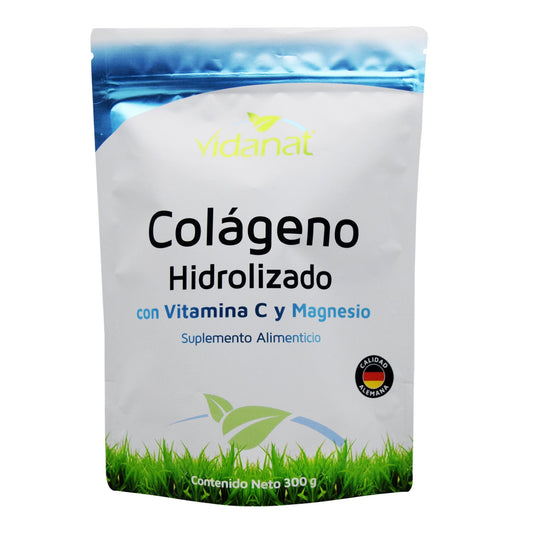 Colágeno Hidrolizado con Vitamina C y Magnesio 300 g