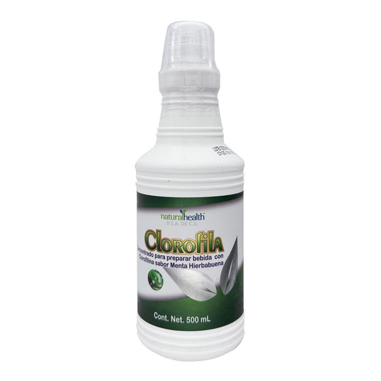 Clorofila 500 ml NATURAL HEALTH – Detox, oxigenación celular y energía natural