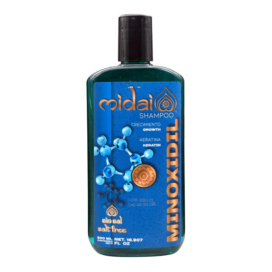 Shampoo Minoxidil Keratina 500 Mililitros (Midai)