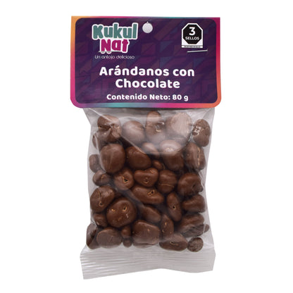 Arandano Con Chocolate 80 G (Caja 12) (KUKUL NAT)