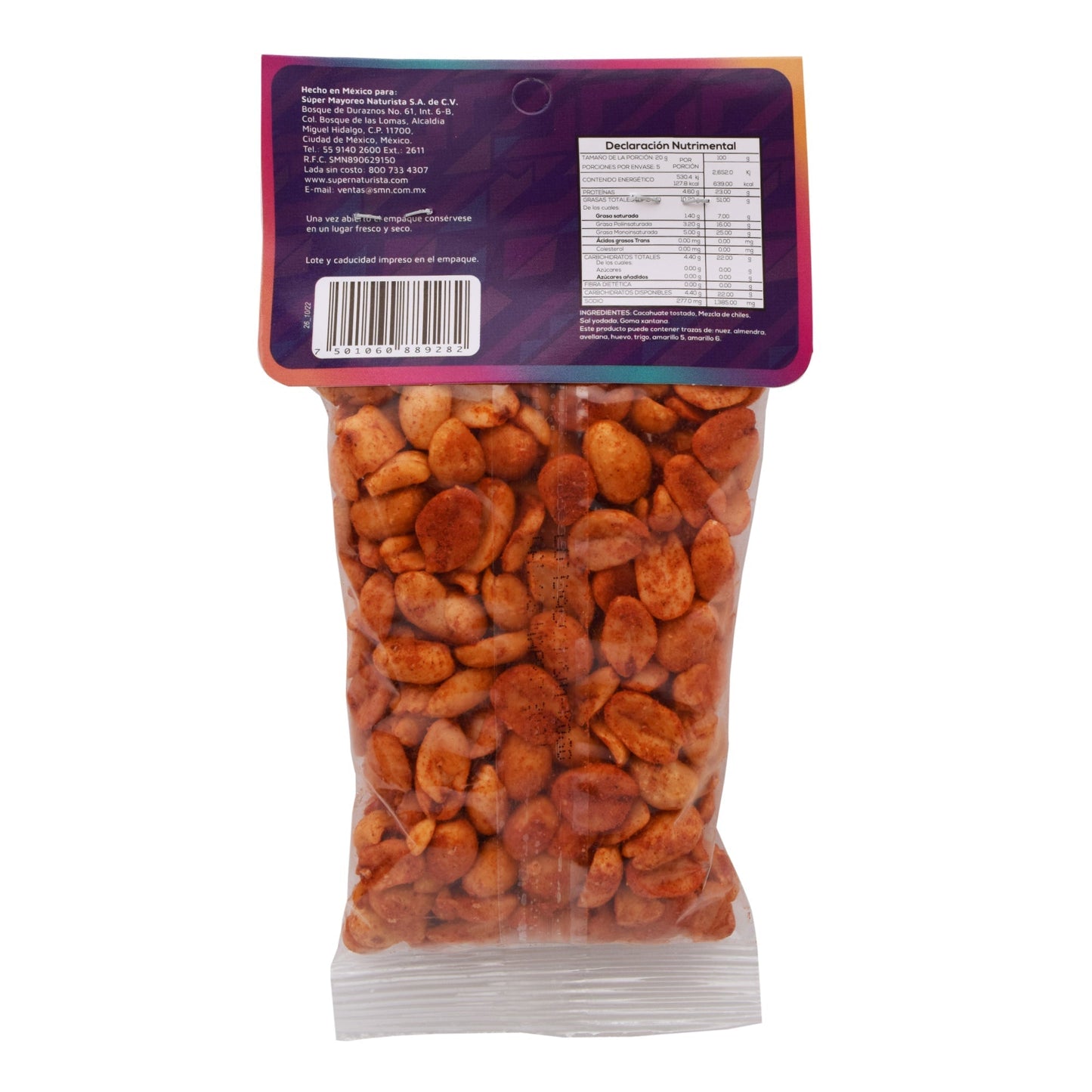 Cacahuate Con Chile 100 G (KUKUL NAT)