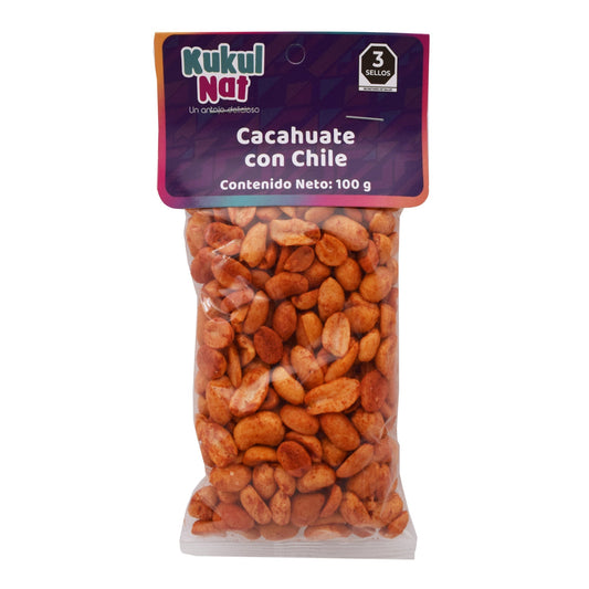 Cacahuate Con Chile 100 G (KUKUL NAT)