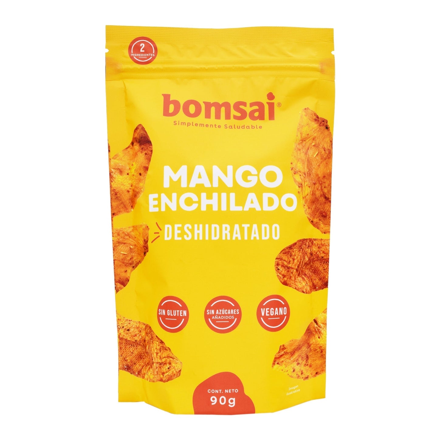 Mango Enchilado Deshidratado 90 G (BOMSAI)