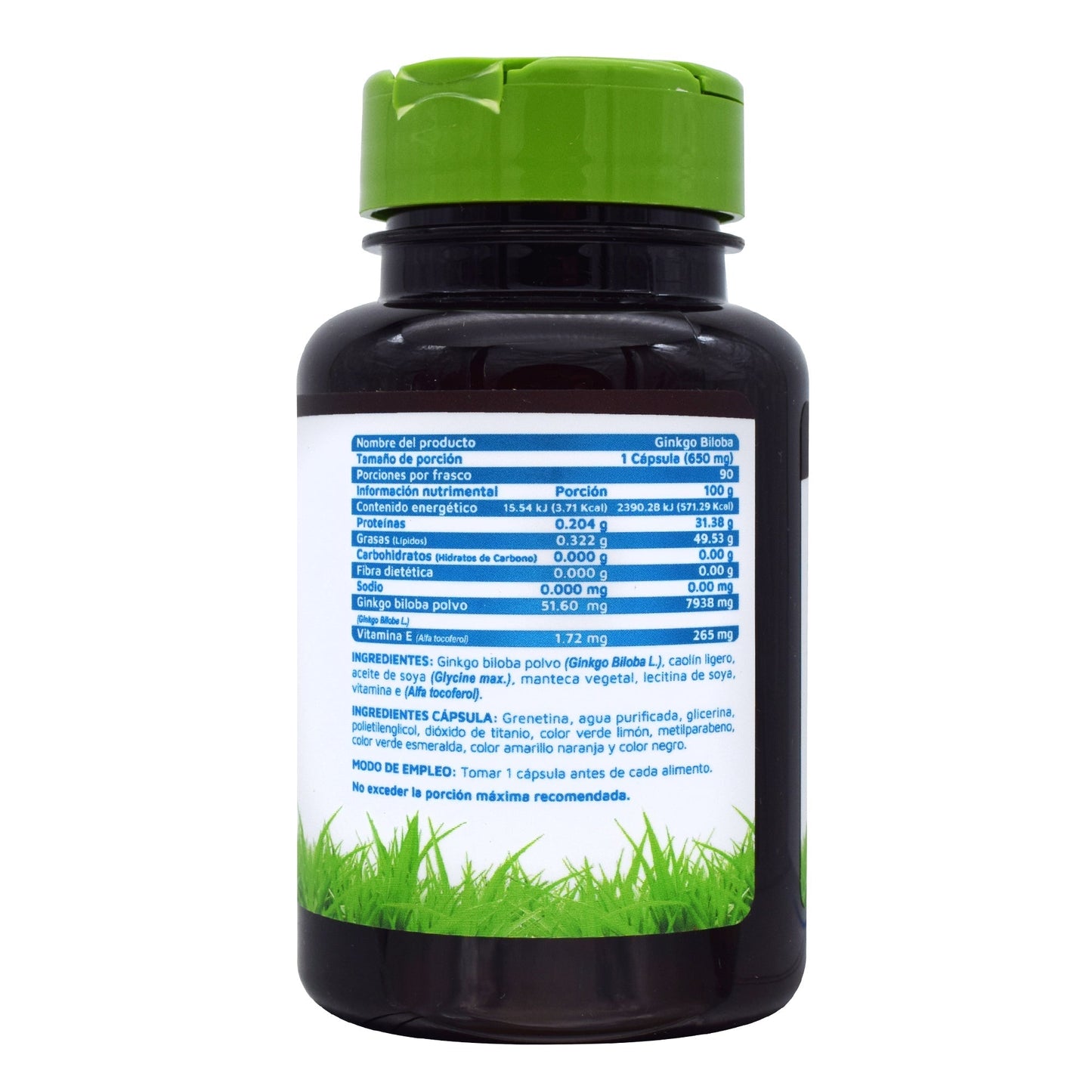 Ginkgo Biloba 90 Cápsulas (VIDANAT/VITAMINAS)