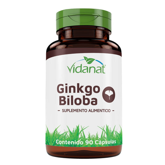 Ginkgo Biloba 90 Cápsulas (VIDANAT/VITAMINAS)
