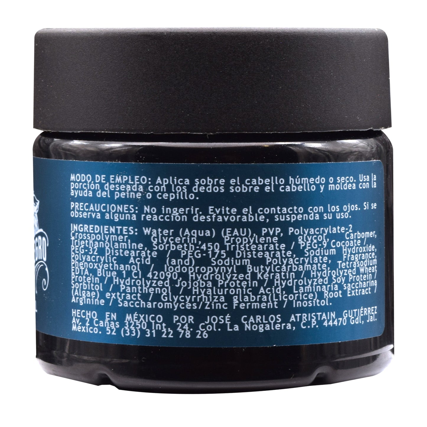 Cera Gel Capilar 250 G (LOBO NEGRO)