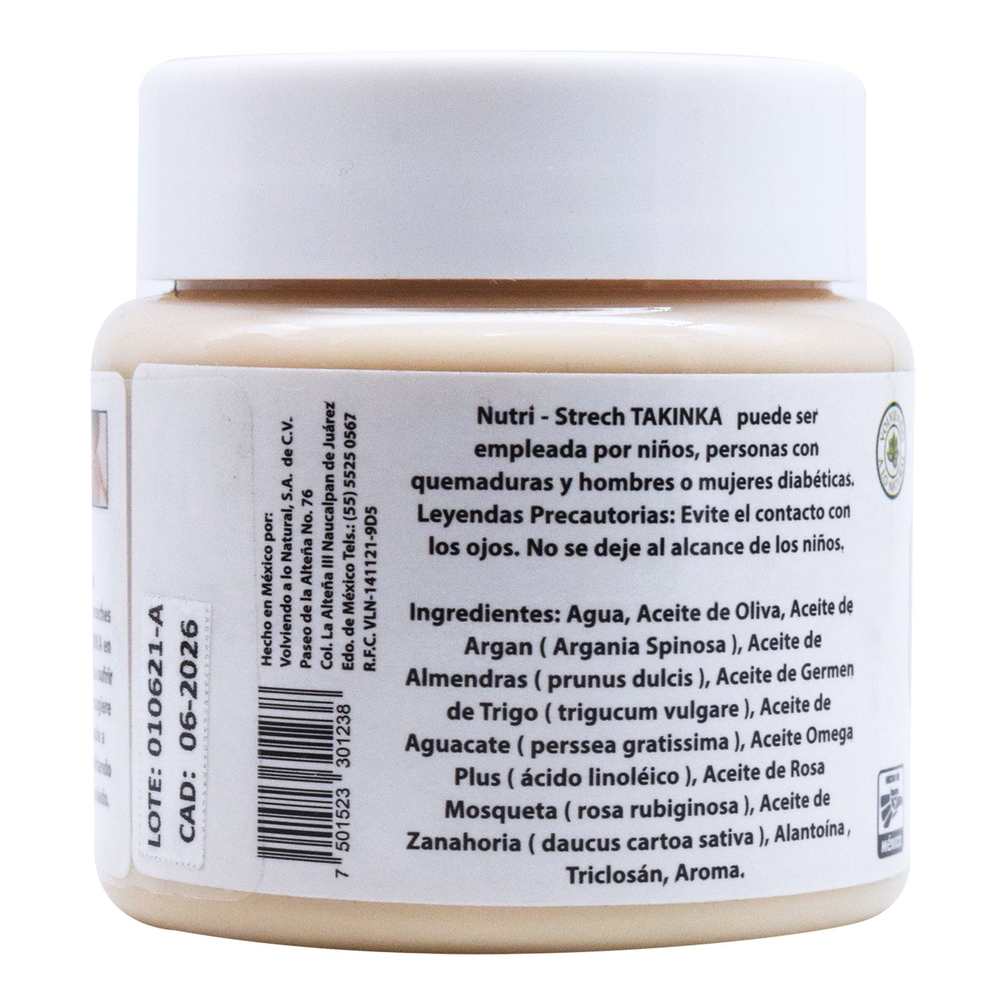 Crema Corporal Previene Estrias 150 G (TAKINKA)