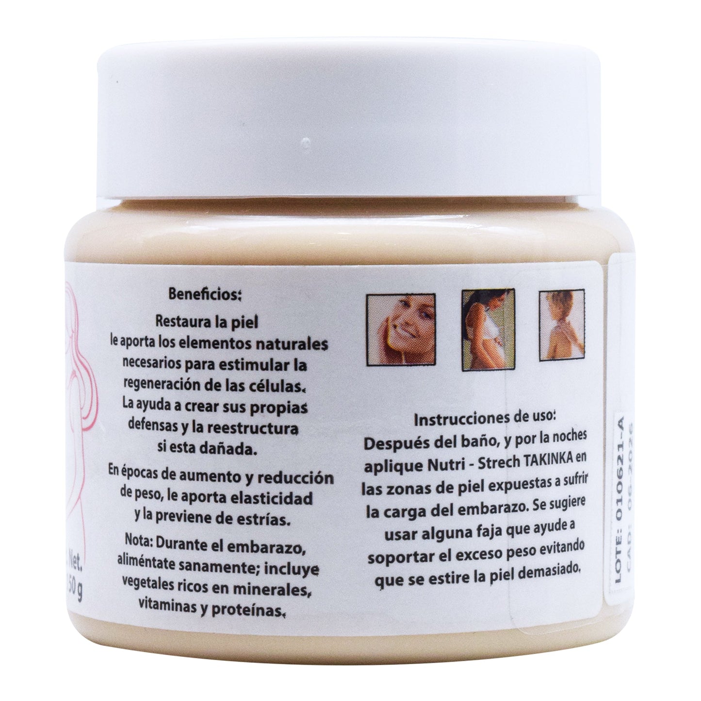 Crema Corporal Previene Estrias 150 G (TAKINKA)