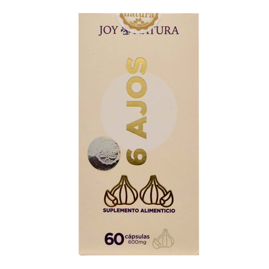 6 Ajos 60 Cápsulas (JOY NATURA)