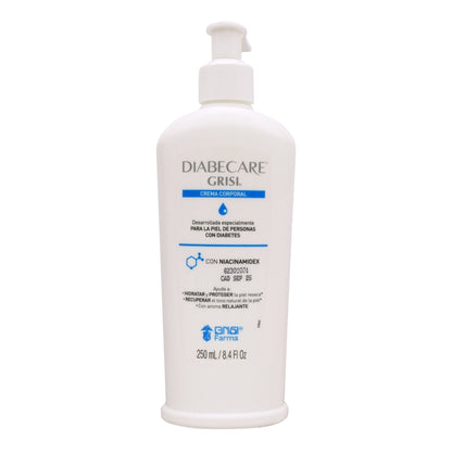 Crema Corporal Diabecare 250 Mililitros (CREMA DEABECARE)