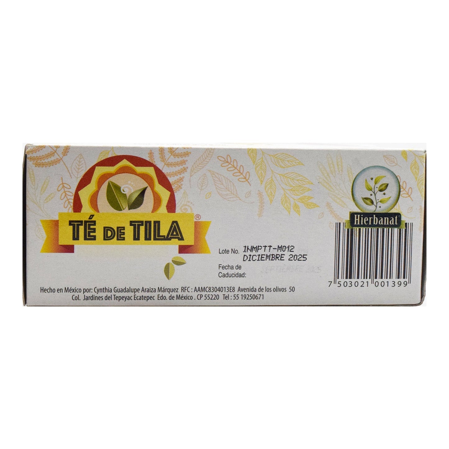 Te De Tila 25 Sob (HIERBANAT)