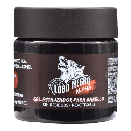 Gel Capilar Con Cencagrow 250 G (LOBO NEGRO)
