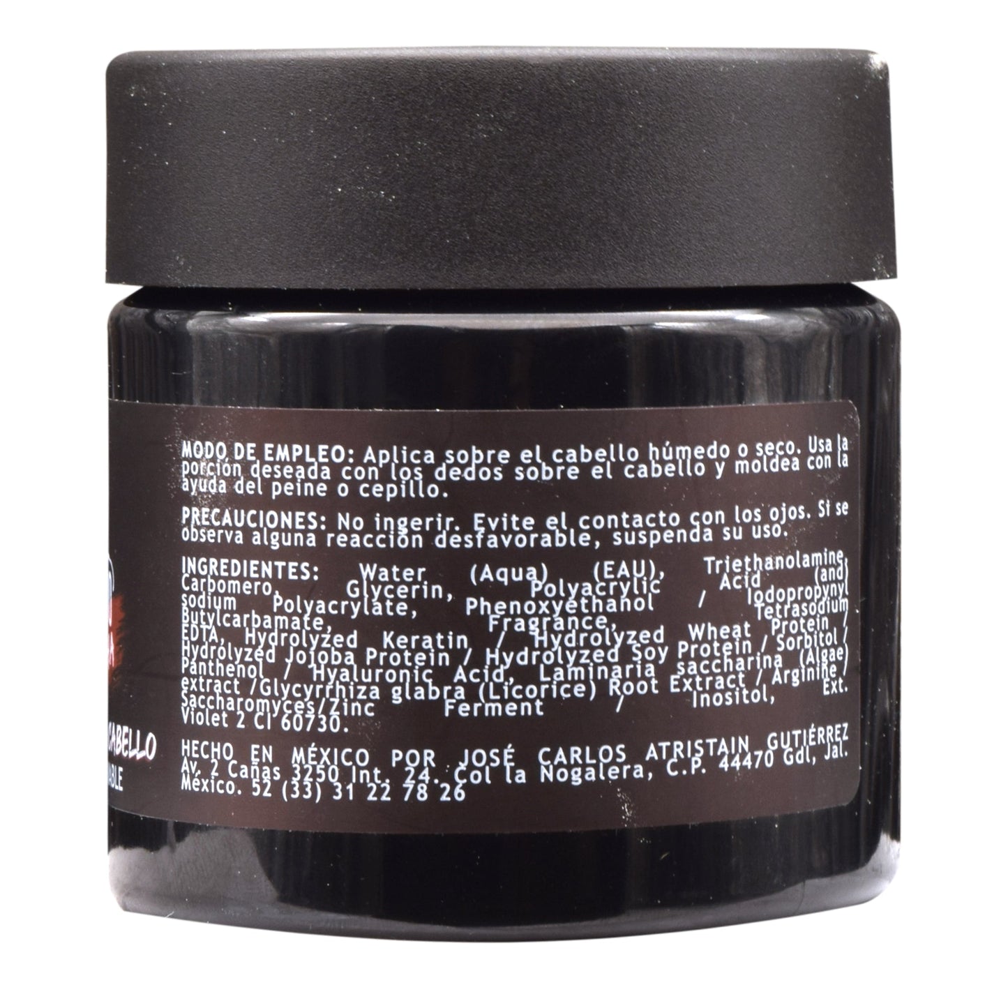 Gel Capilar Con Cencagrow 250 G (LOBO NEGRO)