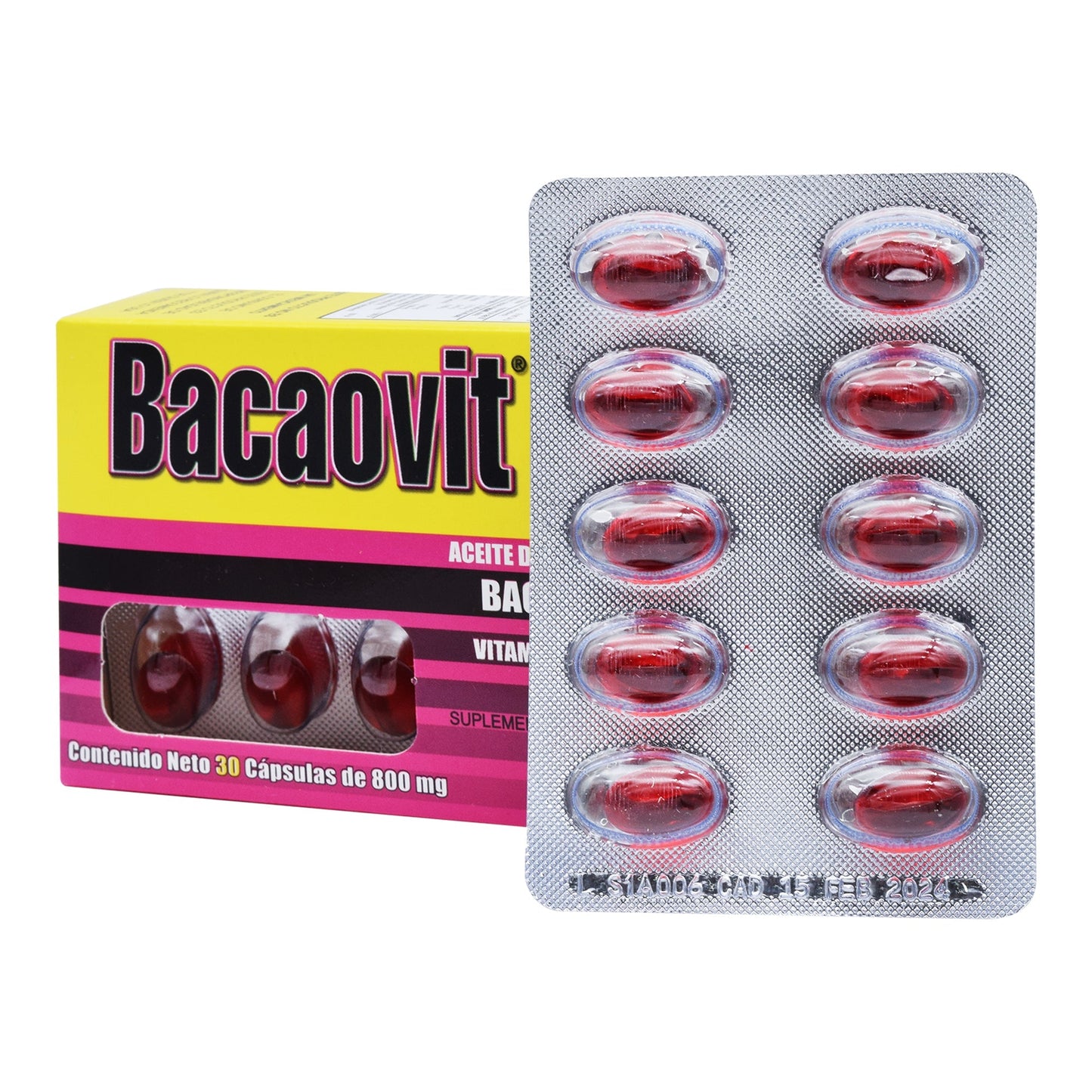 Bacaovit 30 Cápsulas (B.Q.M)
