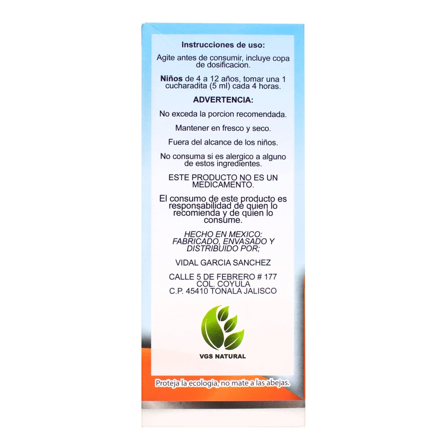 Jarabe Pullbron Kids Naranja 240 Mililitros (PULL BRNN)