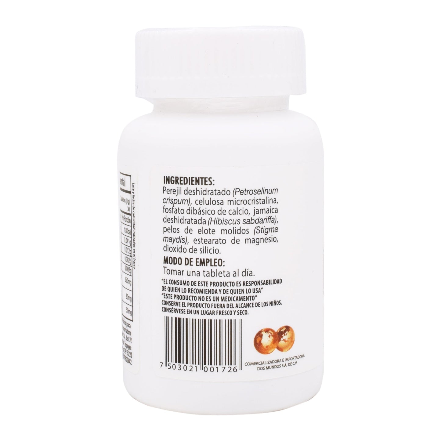 Perejil 60 Tabletas (DOS MUNDOS)